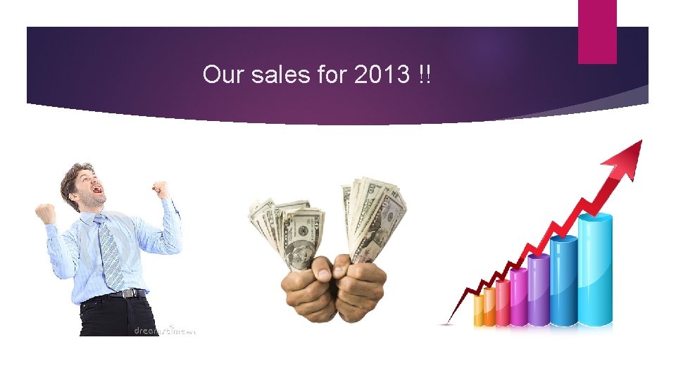 Our sales for 2013 !! 