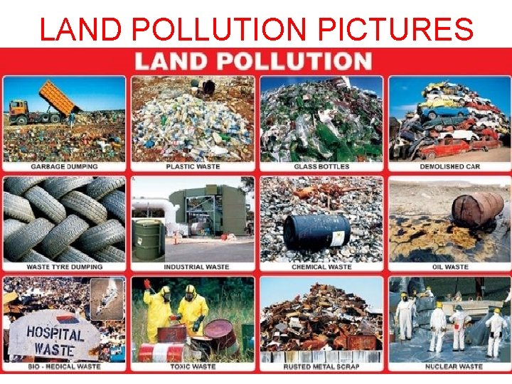 LAND POLLUTION PICTURES 