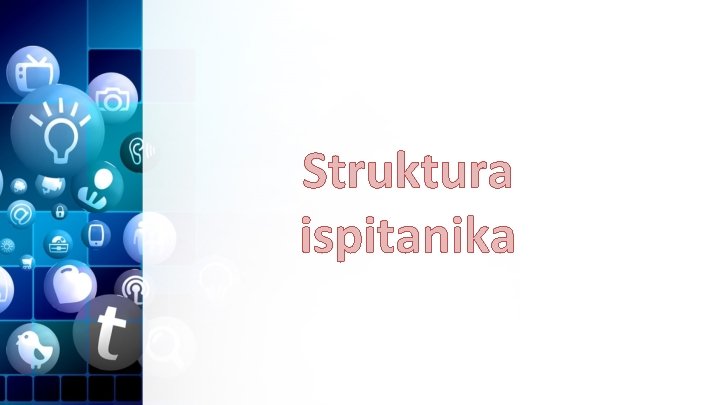 Struktura ispitanika 