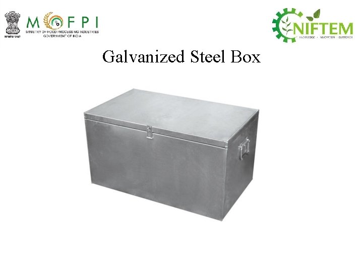 Galvanized Steel Box 