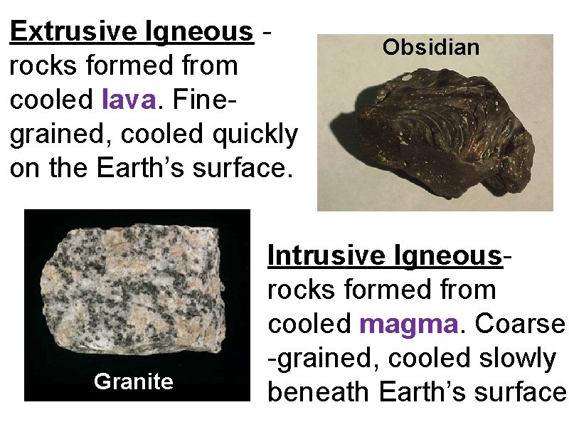 Warm Up What is the rock cycle Use