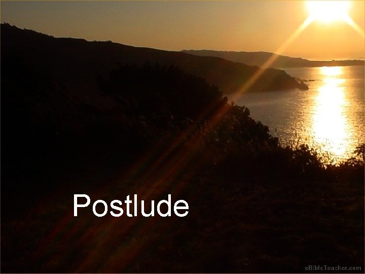 Postlude 