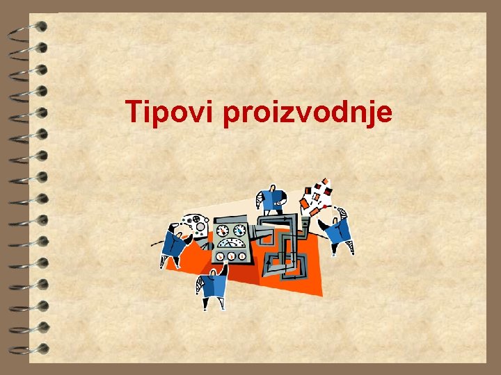 Tipovi proizvodnje 