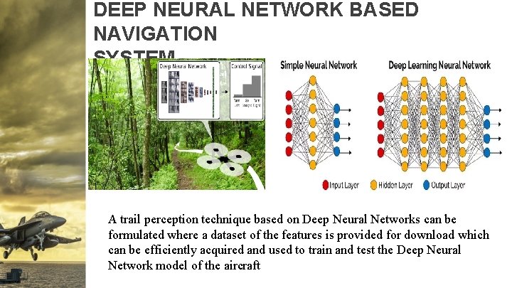 DEEP NEURAL NETWORK BASED NAVIGATION SYSTEM A trail perception technique based on Deep Neural