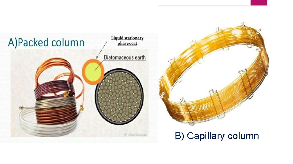 B) Capillary column 
