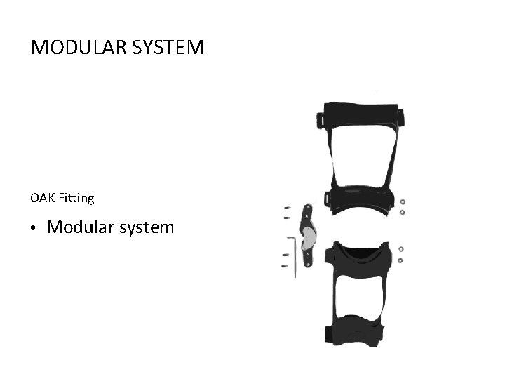 MODULAR SYSTEM OAK Fitting • Modular system 