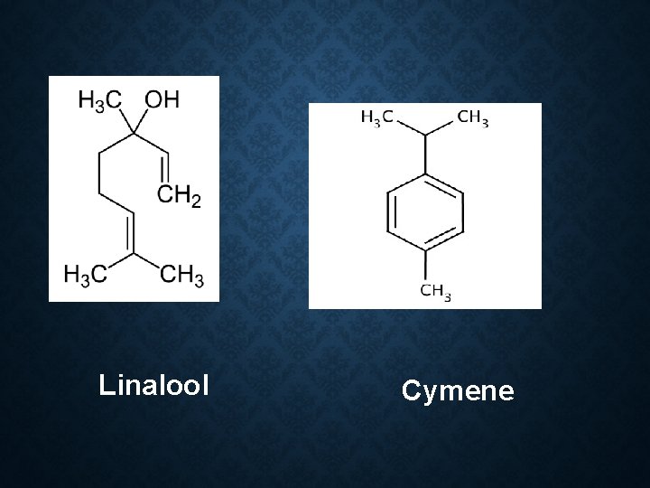 Linalool Cymene 