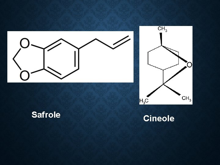 Safrole Cineole 