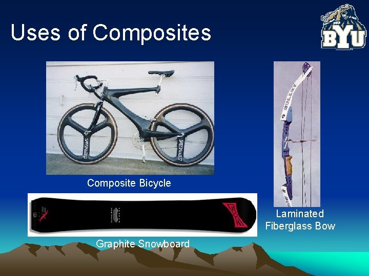 Uses of Composites Composite Bicycle Laminated Fiberglass Bow Graphite Snowboard 