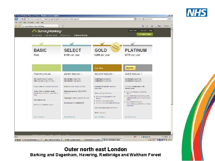 Outer north east London Barking and Dagenham, Havering, Redbridge and Waltham Forest 