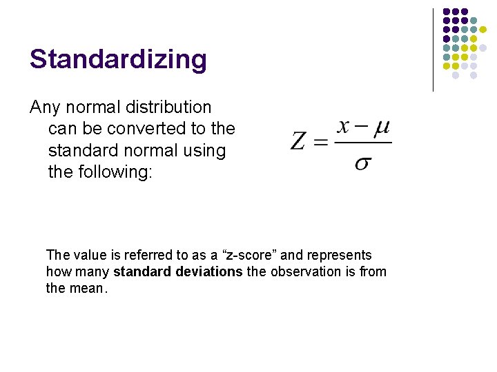 I can find any probabilityfrom a normal distribution