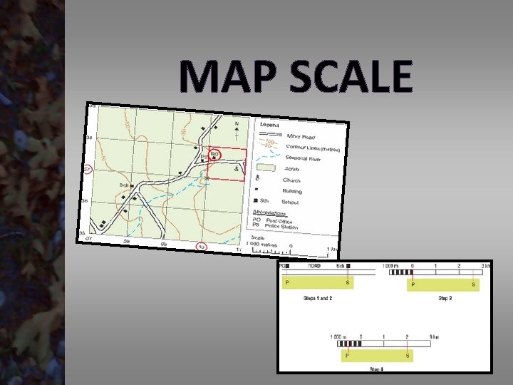 MAP SCALE 