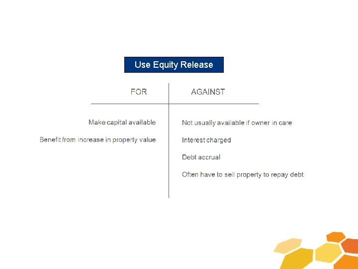 Use Equity Release 