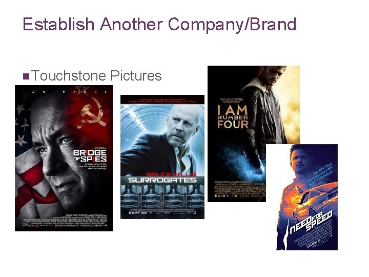 Establish Another Company/Brand n Touchstone Pictures 