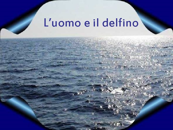 L’uomo e il delfino 