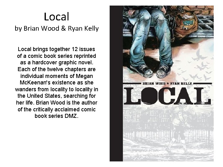 Local Fiction Example The Years Best Graphic Novels 2008 Karla Ivarson