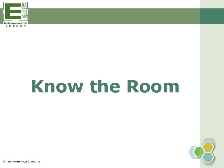 Know the Room 