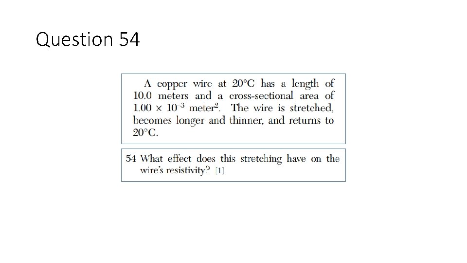 Question 54 
