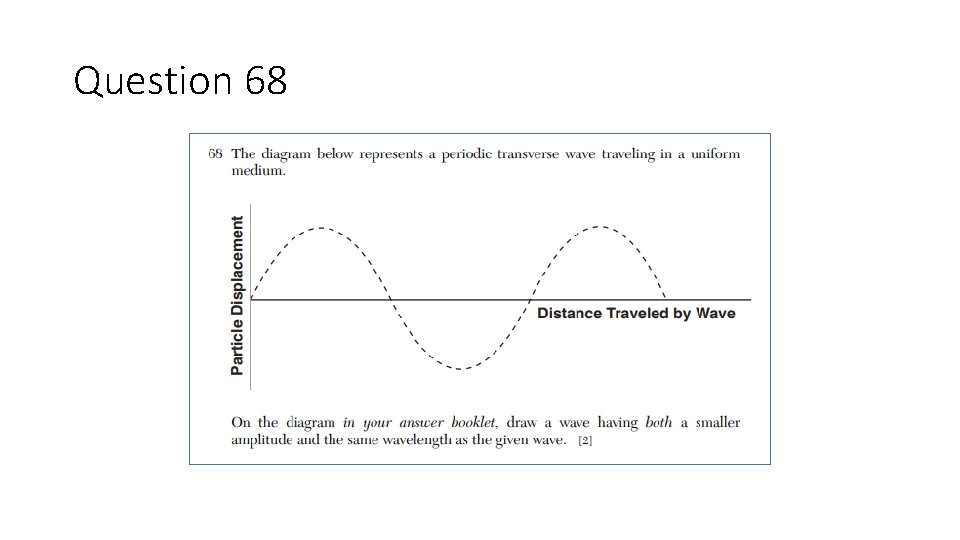 Question 68 