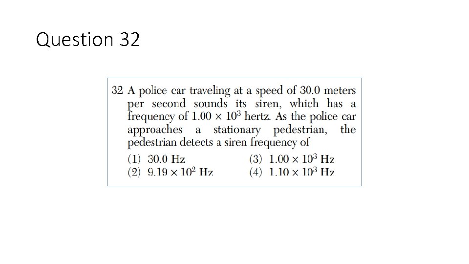 Question 32 