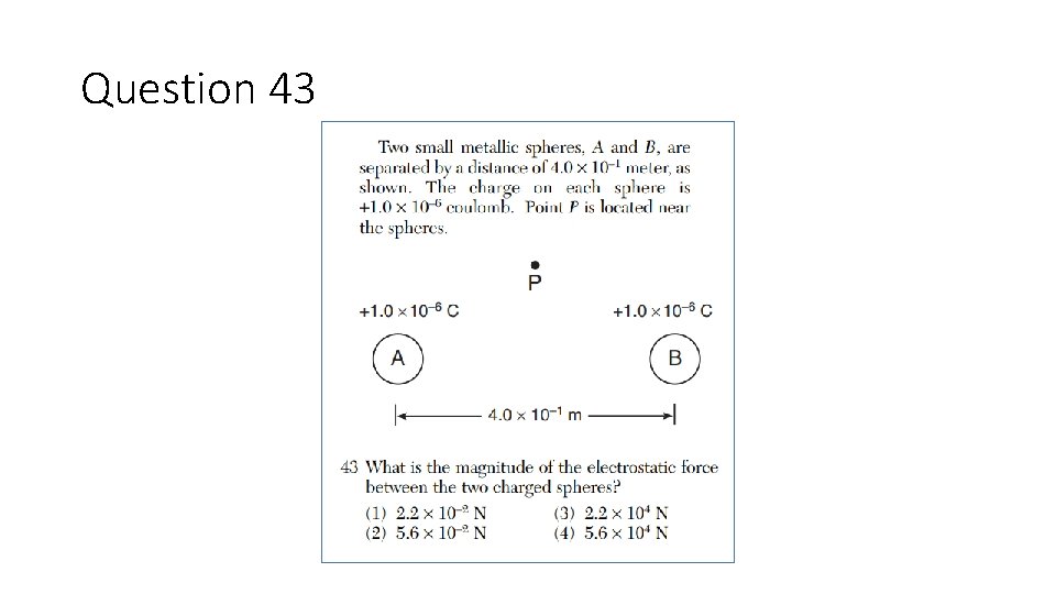 Question 43 