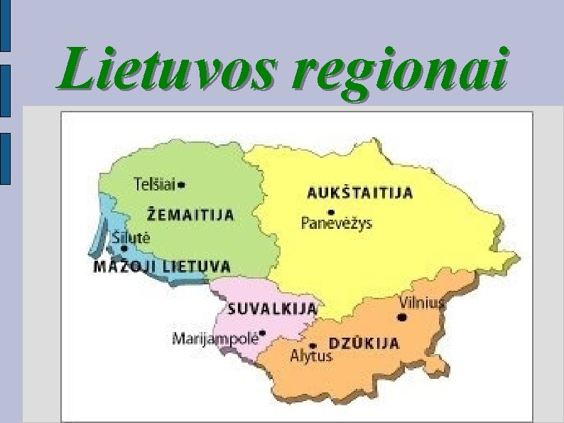 Lietuvos regionai 