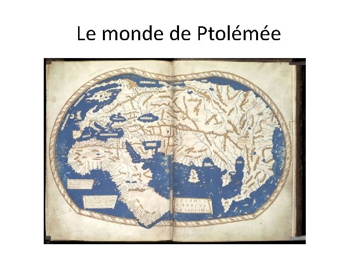 Le monde de Ptolémée 