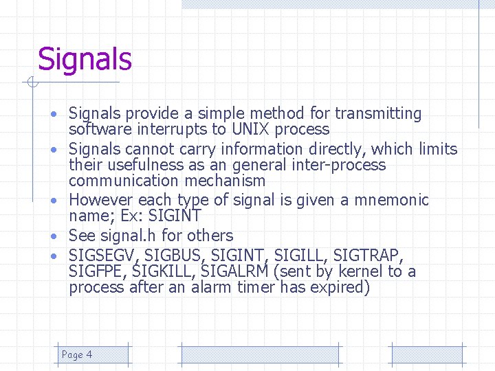 Process Control Signals and Alarms Havilland Salamas Unix