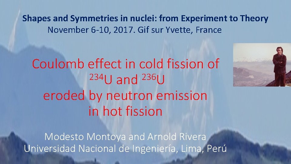 Shapes and Symmetries in nuclei from Experiment to