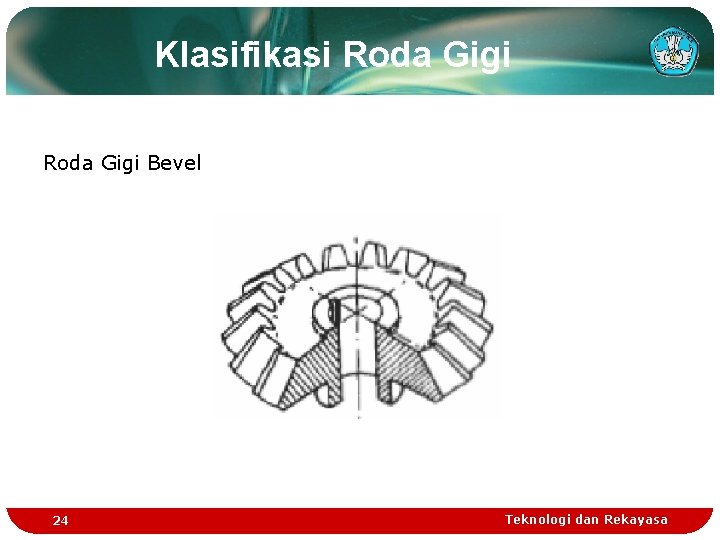 Klasifikasi Roda Gigi Bevel 24 Teknologi dan Rekayasa 