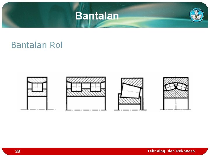 Bantalan Rol 28 Teknologi dan Rekayasa 