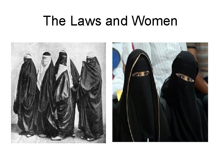 The Laws and Women 