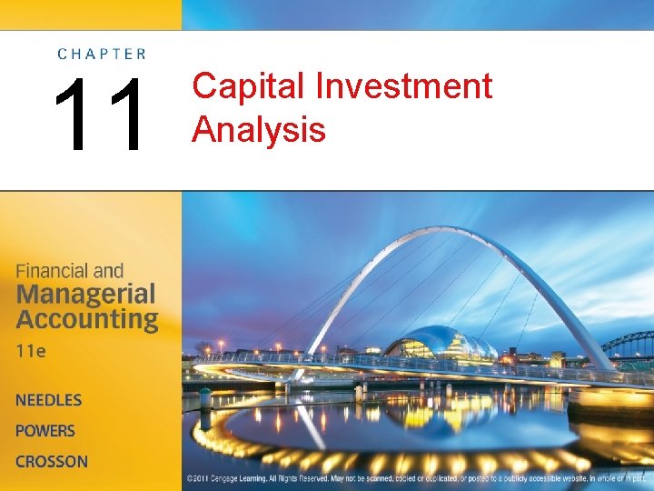 11 Capital Investment Analysis 