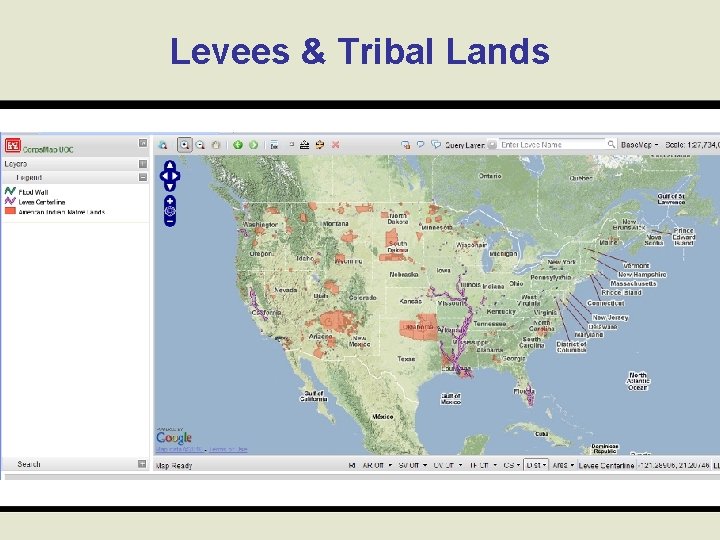 Levees & Tribal Lands 