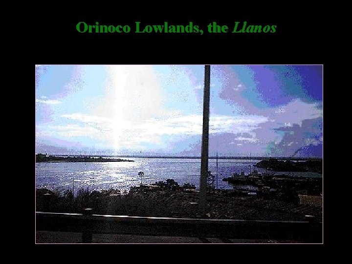 Orinoco Lowlands, the Llanos 