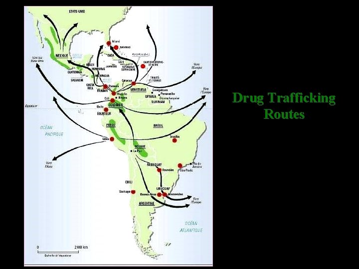 Drug Trafficking Routes 
