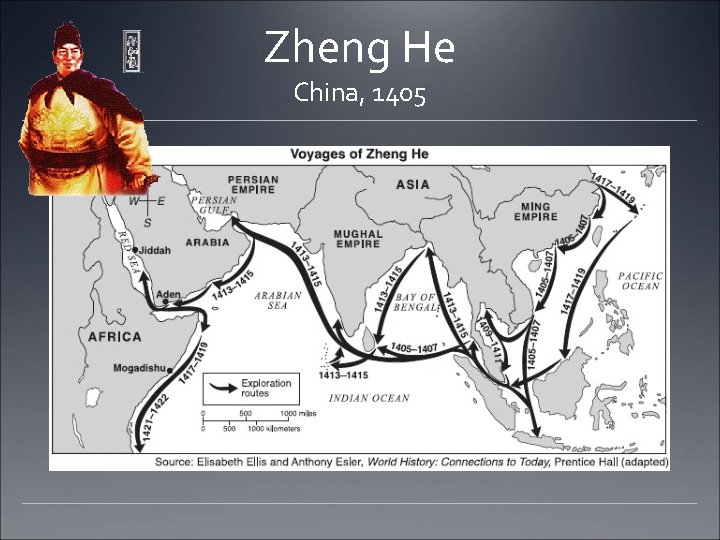 Zheng He China, 1405 