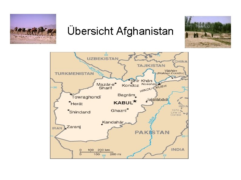 Übersicht Afghanistan 