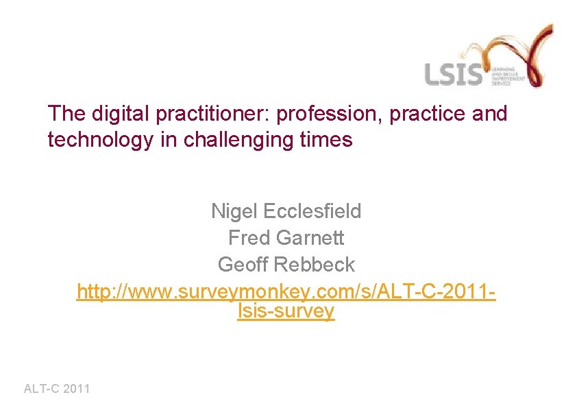The digital practitioner profession practice and technology in