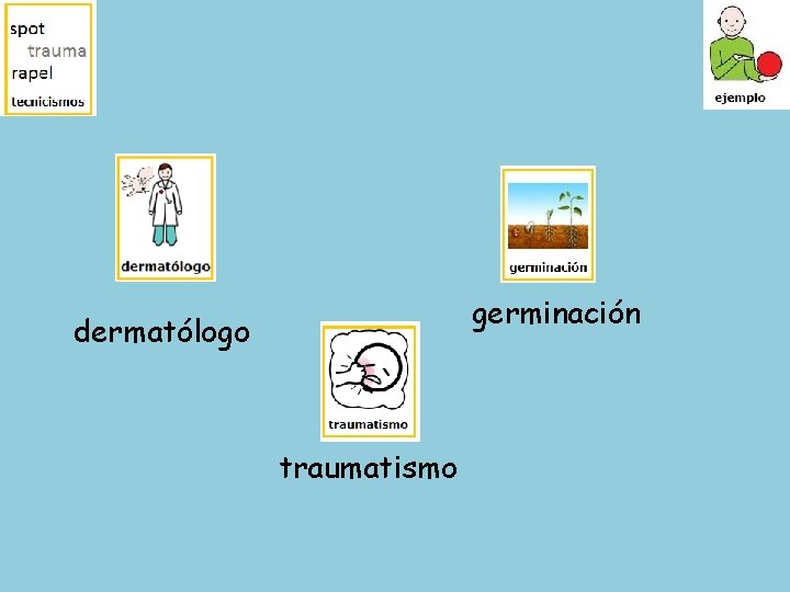 germinación dermatólogo traumatismo 