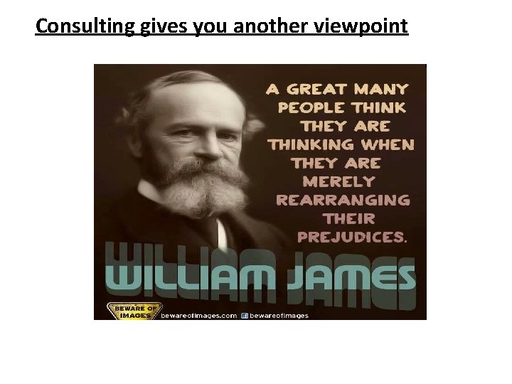 Consulting gives you another viewpoint 18 Consulting gives you another viewpoint 18
