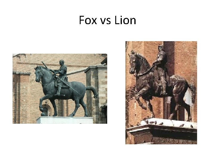 Fox vs Lion 