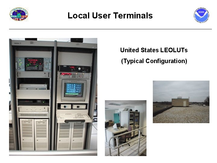 Local User Terminals United States LEOLUTs (Typical Configuration) 