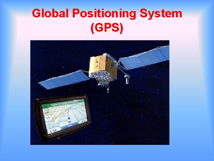 Global Positioning System (GPS) 