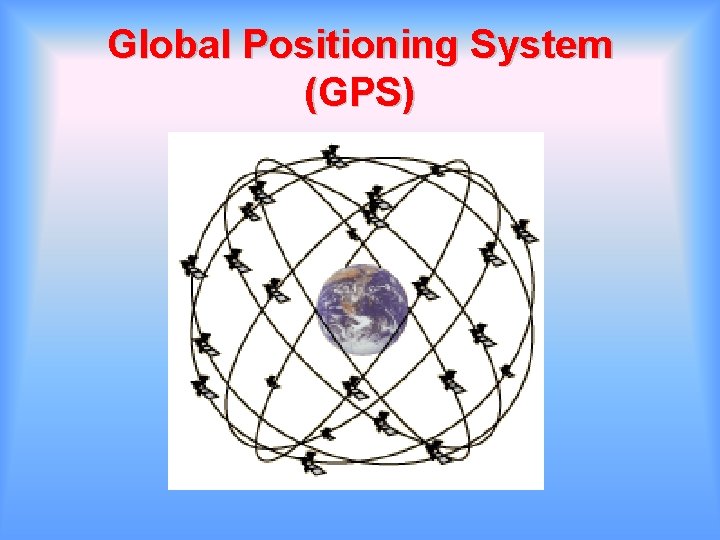 Global Positioning System (GPS) 