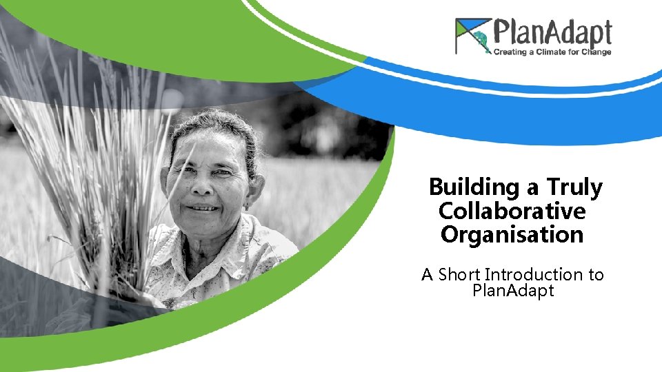 Building a Truly Collaborative Organisation A Short Introduction to Plan. Adapt 