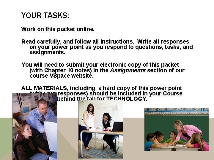 TEACHERS AND TECHNOLOGY INVESTIGATING THE USE OF TECHNOLOGY