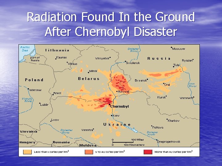 Radiation Found In the Ground After Chernobyl Disaster 