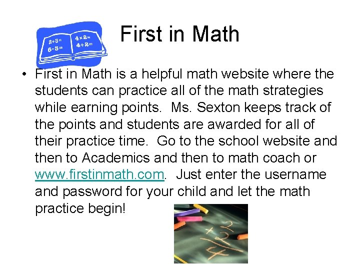 First in Math • First in Math is a helpful math website where the