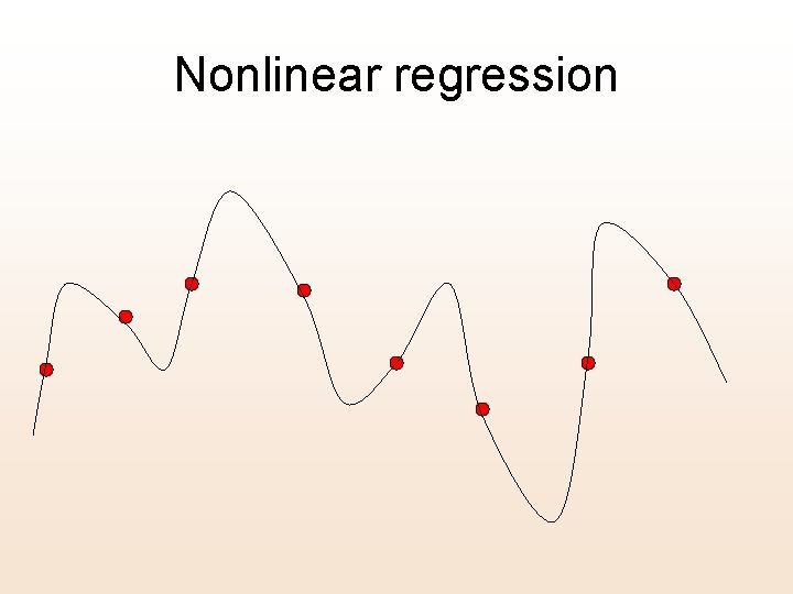 Nonlinear regression 